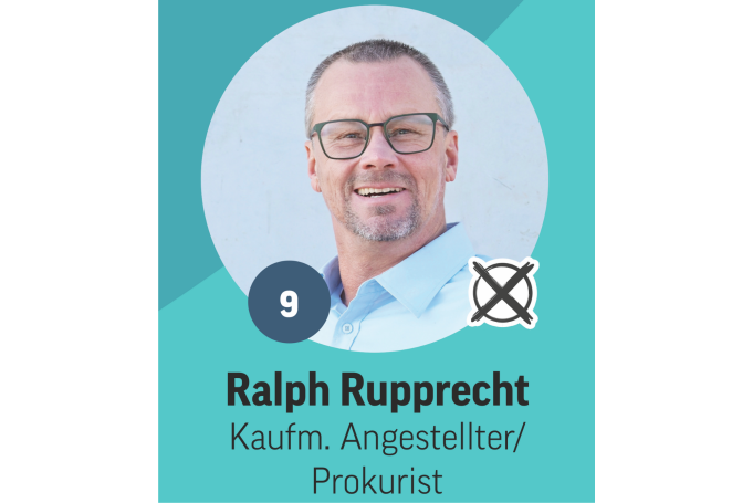 Ralph Rupprecht - Kandidat für Gemeinderat Uettingen