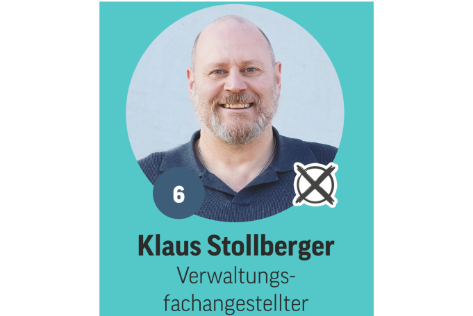 Klaus Stollberger - Kandidat für Gemeinderat Uettingen
